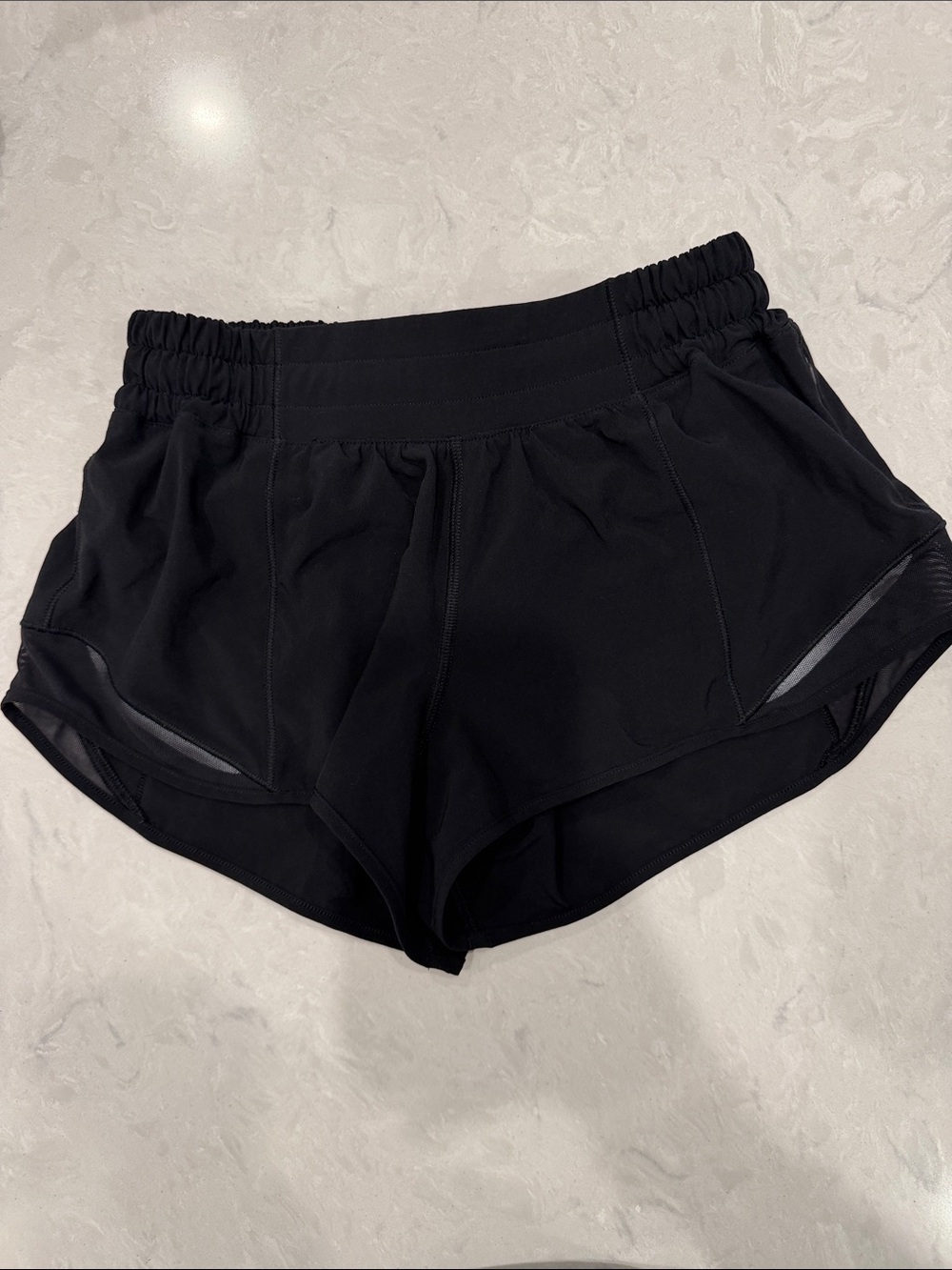 Hotty Hot 2.5 inch Lululemon black Women's Athletic Shorts
